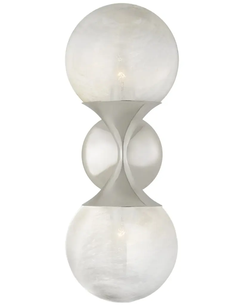Visual Comfort Signature Cristol Small Double Sconce By AERIN