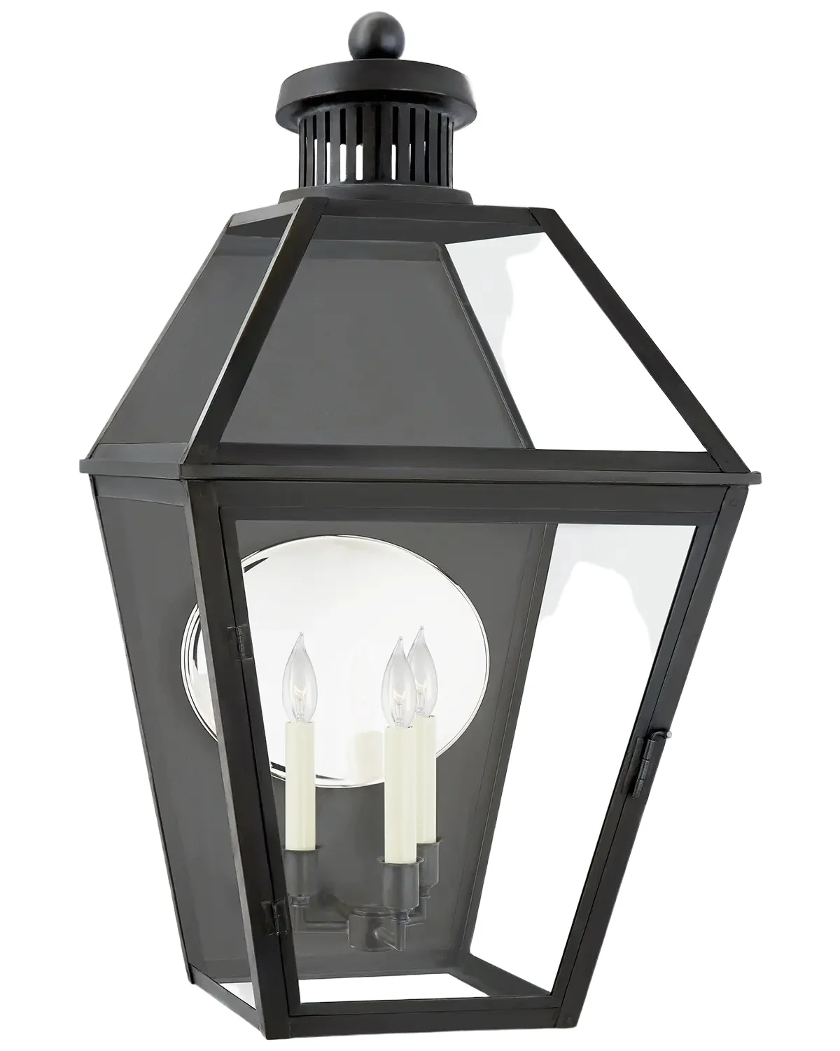 Visual Comfort Signature Stratford Large 3/4 Wall Lantern By Chapman & Myers