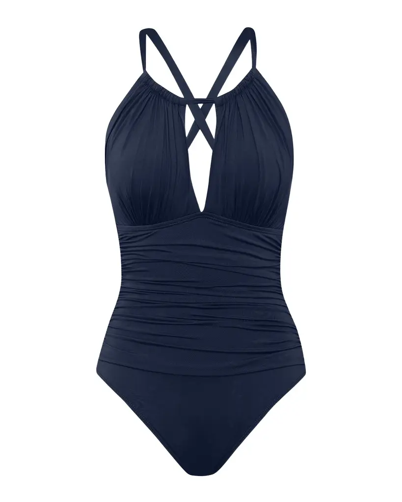 La Blanca Island Goddess Mio High-Neck One-Piece Swimsuit | Image 1 La Blanca Island Goddess Mio High-Neck One-Piece Swimsuit | Image 1