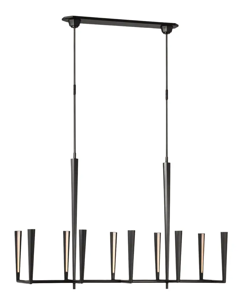 Visual Comfort Signature Galahad Large Linear Chandelier By Thomas O 'Brien | Image 1 Visual Comfort Signature Galahad Large Linear Chandelier By Thomas O 'Brien | Image 1
