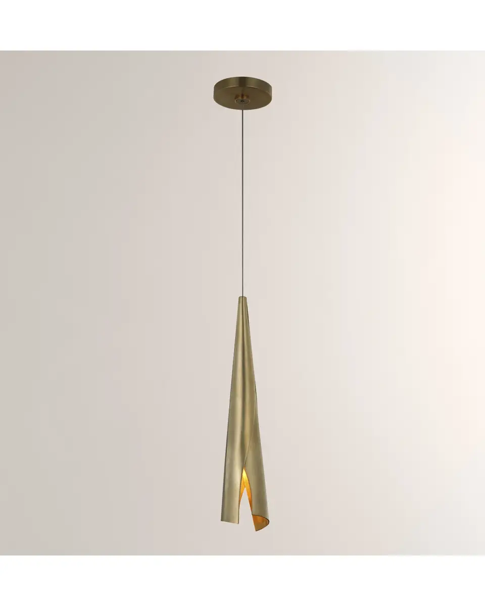 Visual Comfort Signature Piel Delicate Wrapped Pendant By Kelly Wearstler | Thumbnail 2 Visual Comfort Signature Piel Delicate Wrapped Pendant By Kelly Wearstler | Thumbnail 2