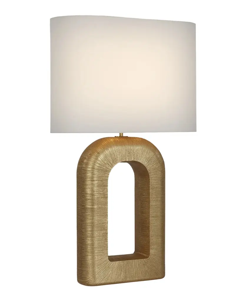 Visual Comfort Signature Utopia Large Combed Table Lamp By Kelly Wearstler
