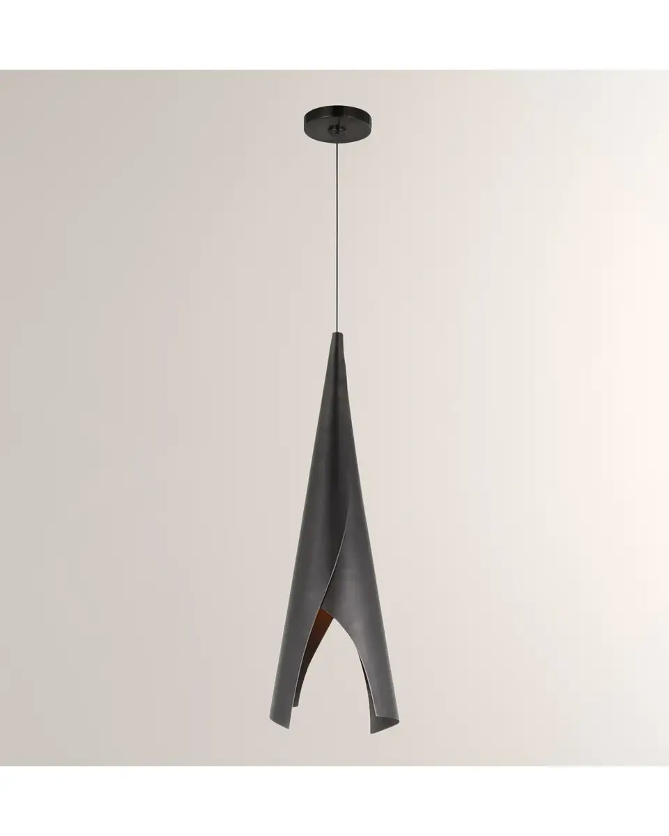 Visual Comfort Signature Piel Medium Wrapped Pendant By Kelly Wearstler | Thumbnail 2 Visual Comfort Signature Piel Medium Wrapped Pendant By Kelly Wearstler | Thumbnail 2