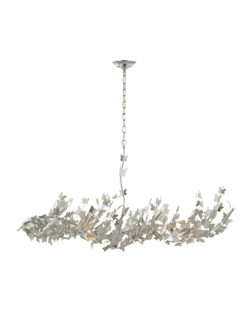 Visual Comfort Signature Farfalle Large Linear Chandelier By Julie Neill