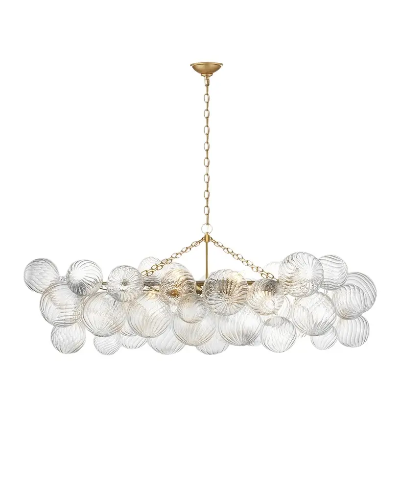 Visual Comfort Signature Talia Medium Linear Chandelier By Julie Neill | Image 1 Visual Comfort Signature Talia Medium Linear Chandelier By Julie Neill | Image 1