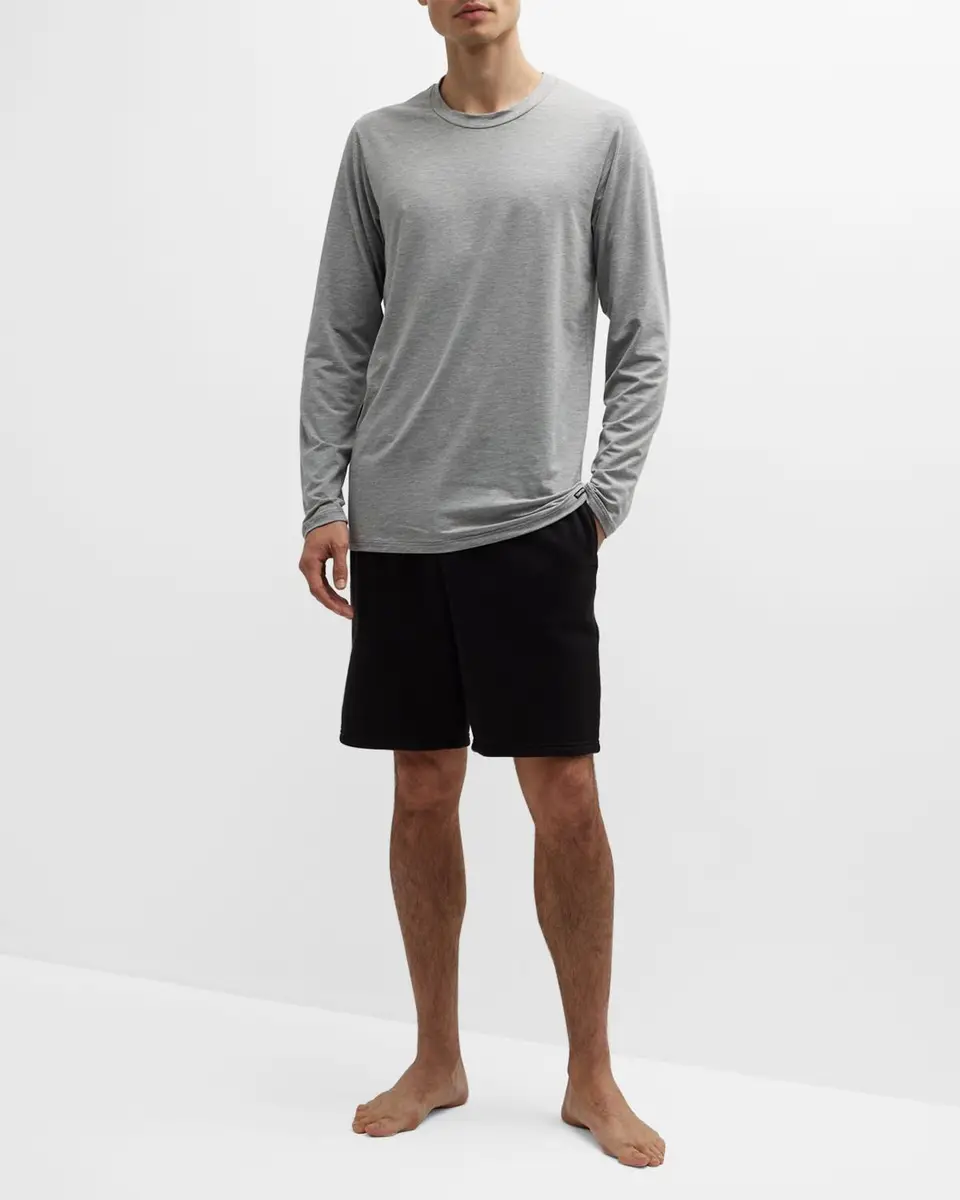 Tom Ford Men's Modal-Stretch Crewneck T-Shirt | Thumbnail 2