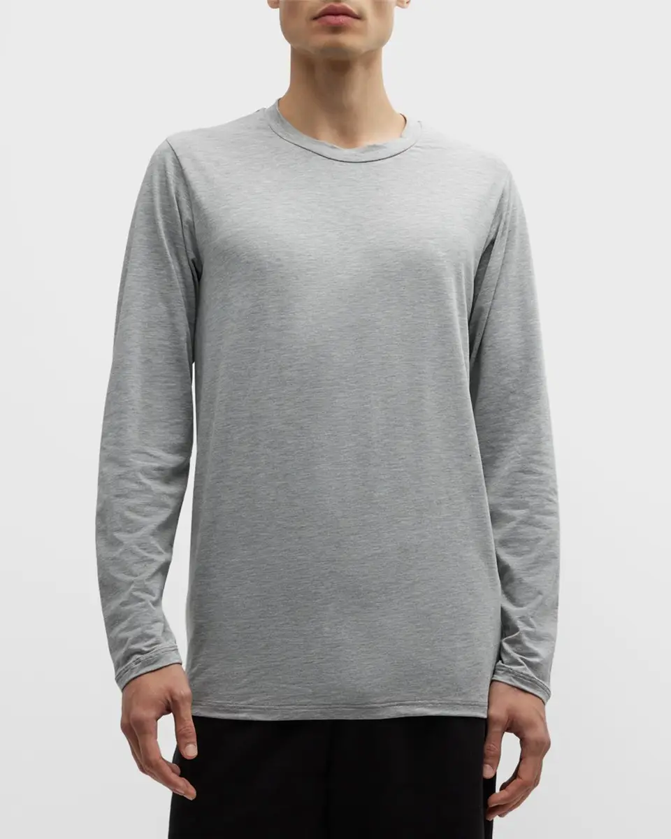 Tom Ford Men's Modal-Stretch Crewneck T-Shirt | Thumbnail 4