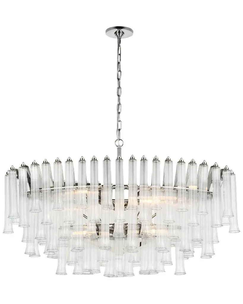 Visual Comfort Signature Lorelei X-Large Oval Chandelier By Julie Neill | Image 1 Visual Comfort Signature Lorelei X-Large Oval Chandelier By Julie Neill | Image 1
