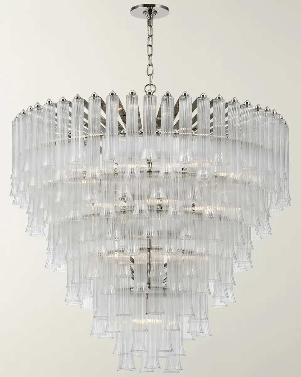 Visual Comfort Signature Lorelei X-Large Waterfall Chandelier By Julie Neill | Thumbnail 2 Visual Comfort Signature Lorelei X-Large Waterfall Chandelier By Julie Neill | Thumbnail 2
