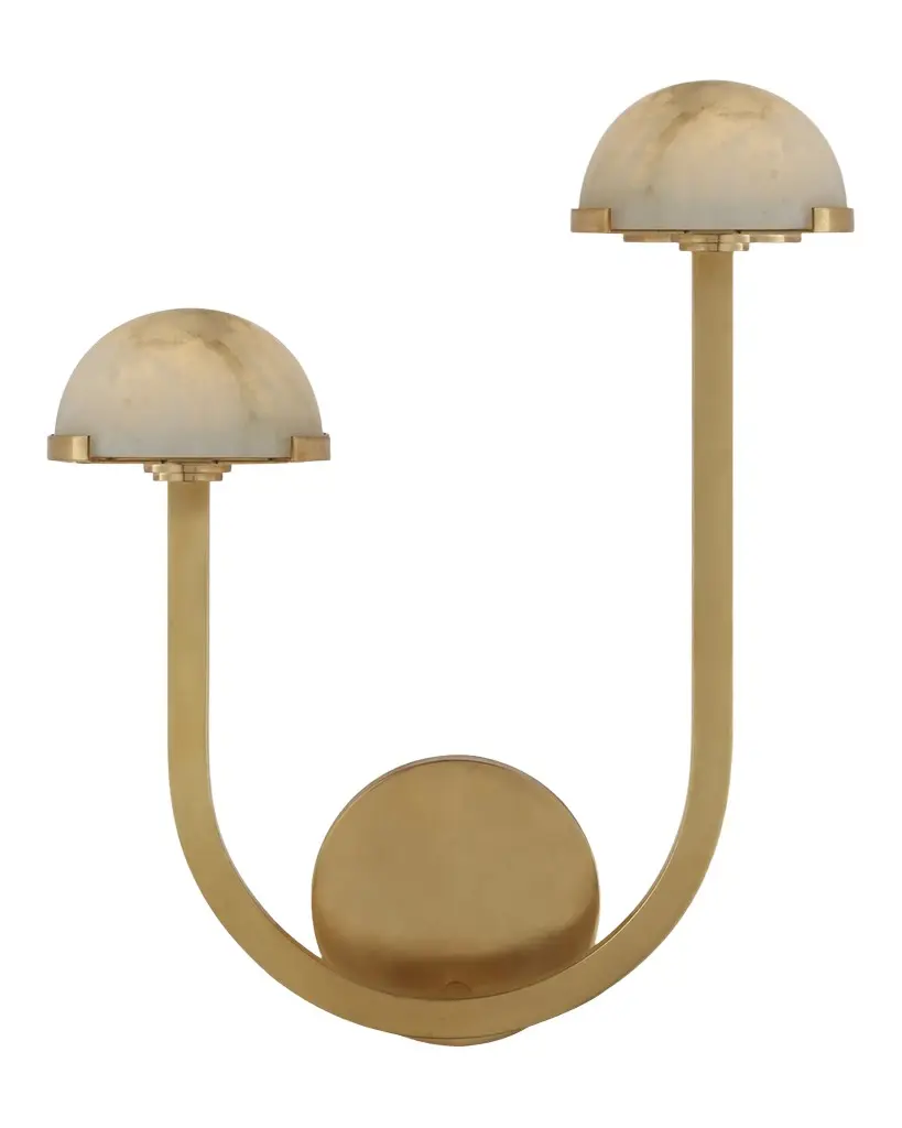 Visual Comfort Signature Pedra 15" Asymmetrical Left Sconce By Kelly Wearstler