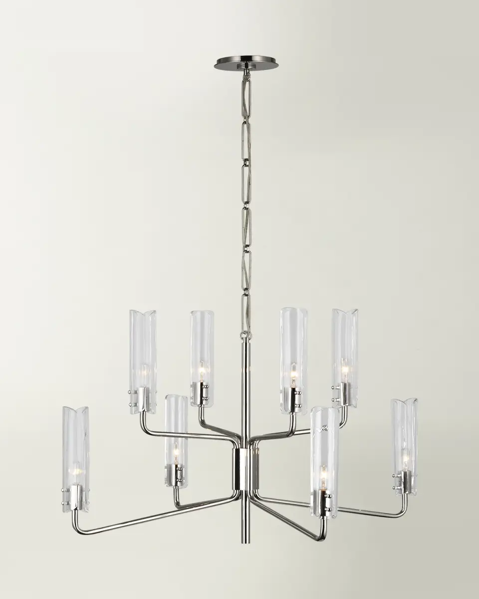 Visual Comfort Signature Casoria Medium Two-Tier Chandelier By AERIN | Thumbnail 2 Visual Comfort Signature Casoria Medium Two-Tier Chandelier By AERIN | Thumbnail 2