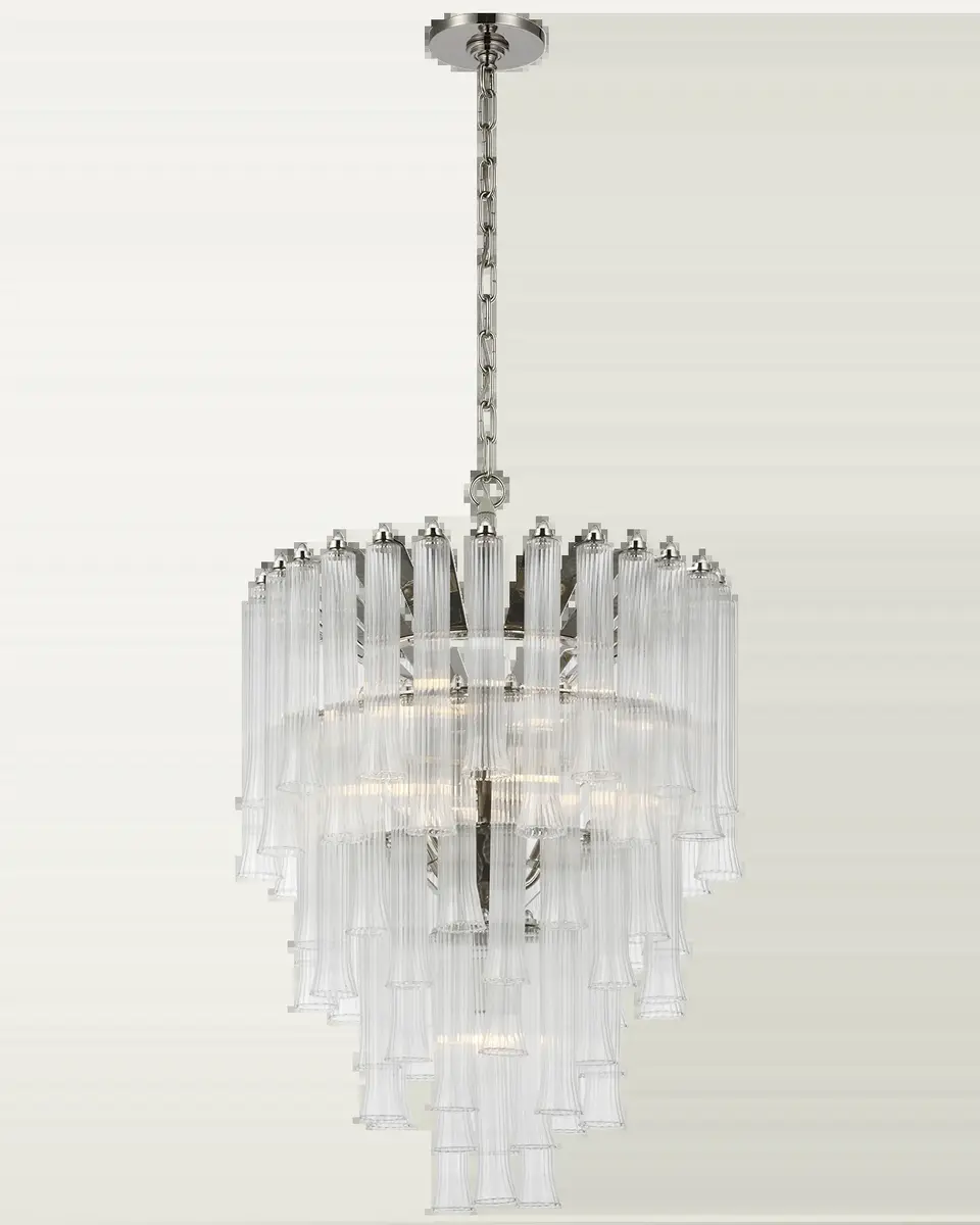 Visual Comfort Signature Lorelei Small Waterfall Chandelier By Julie Neill | Thumbnail 2 Visual Comfort Signature Lorelei Small Waterfall Chandelier By Julie Neill | Thumbnail 2