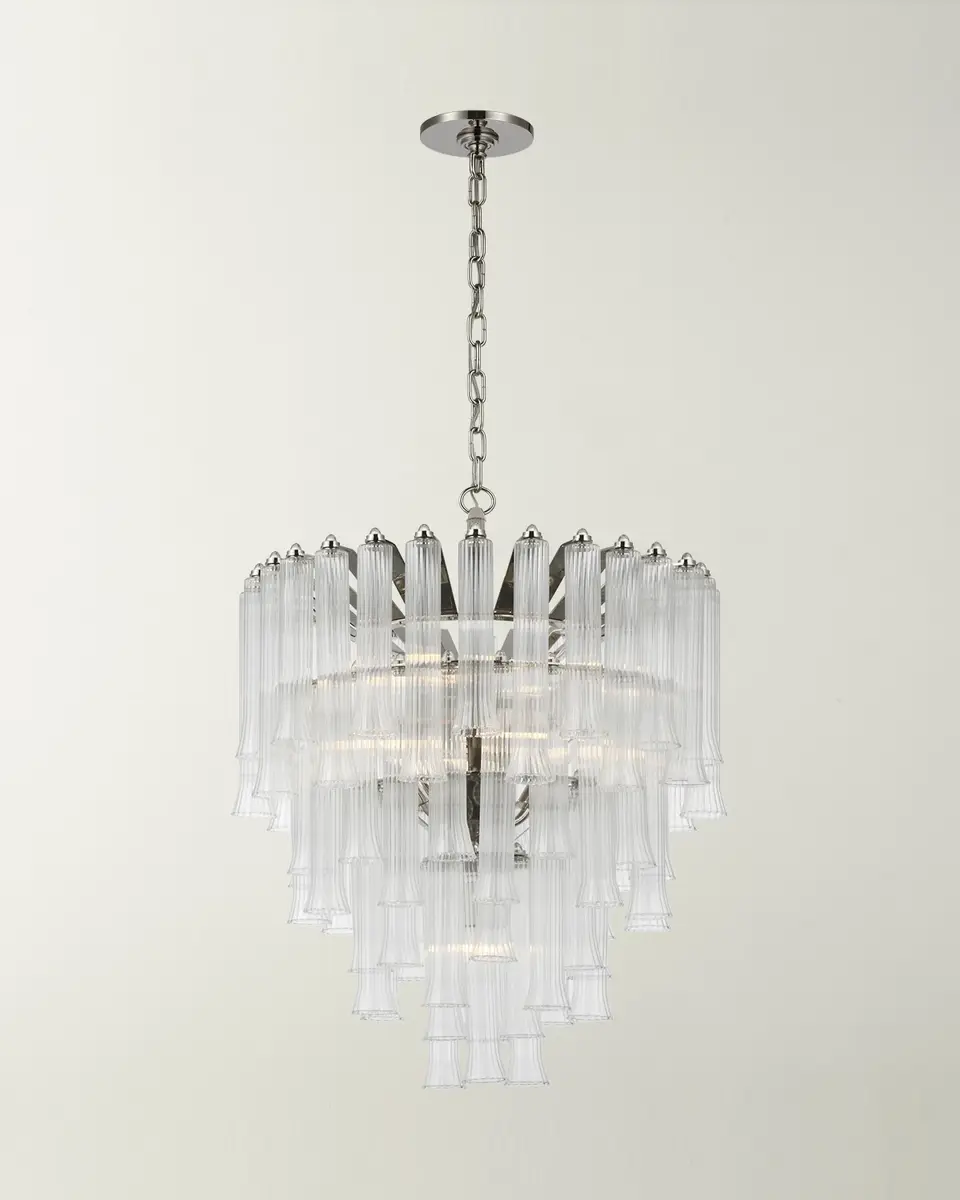 Visual Comfort Signature Lorelei Small Waterfall Chandelier By Julie Neill | Thumbnail 3 Visual Comfort Signature Lorelei Small Waterfall Chandelier By Julie Neill | Thumbnail 3