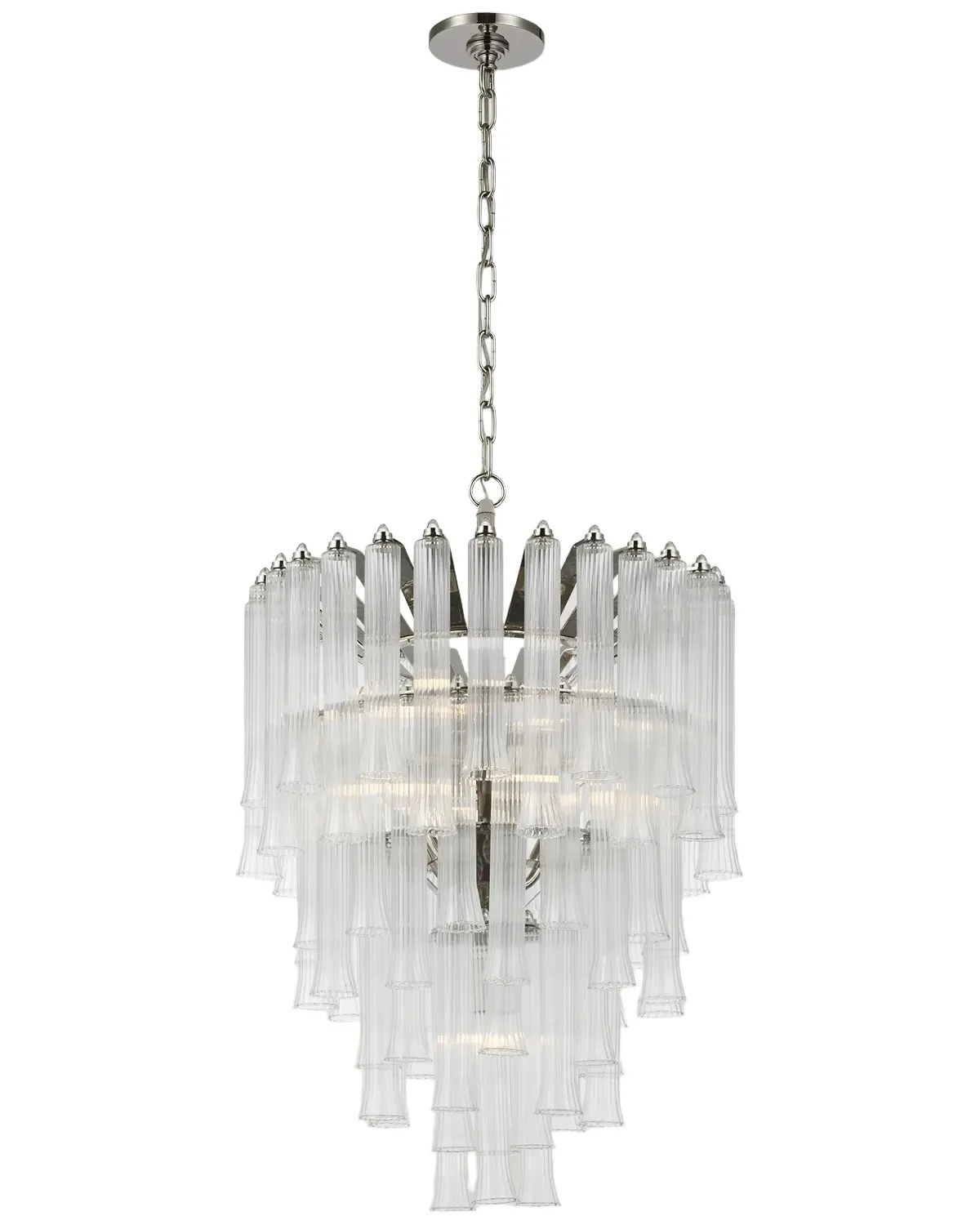 Visual Comfort Signature Lorelei Small Waterfall Chandelier By Julie Neill