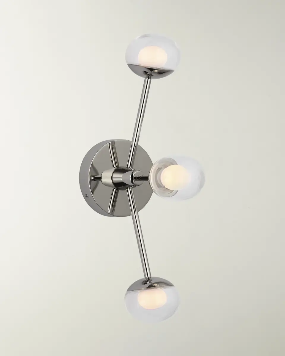 Visual Comfort Signature Alloway 19" Triple Linear Sconce By Kate Spade New York | Thumbnail 2 Visual Comfort Signature Alloway 19" Triple Linear Sconce By Kate Spade New York | Thumbnail 2