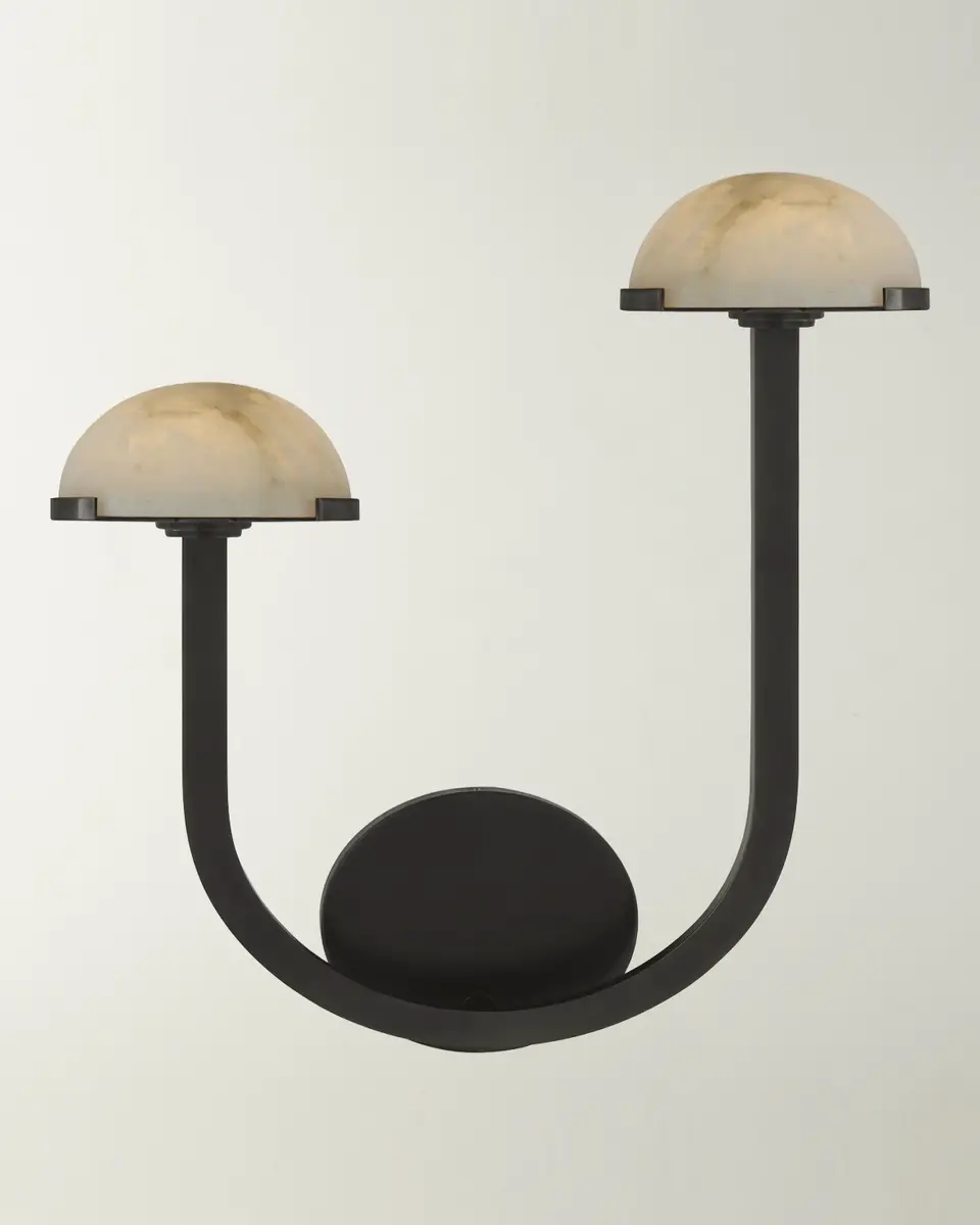 Visual Comfort Signature Pedra 15" Asymmetrical Left Sconce By Kelly Wearstler | Thumbnail 2 Visual Comfort Signature Pedra 15" Asymmetrical Left Sconce By Kelly Wearstler | Thumbnail 2