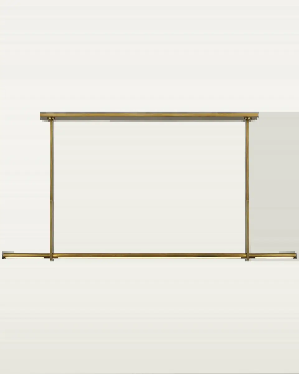 Visual Comfort Signature Axis Large Linear Pendant By Kelly Wearstler | Thumbnail 2 Visual Comfort Signature Axis Large Linear Pendant By Kelly Wearstler | Thumbnail 2