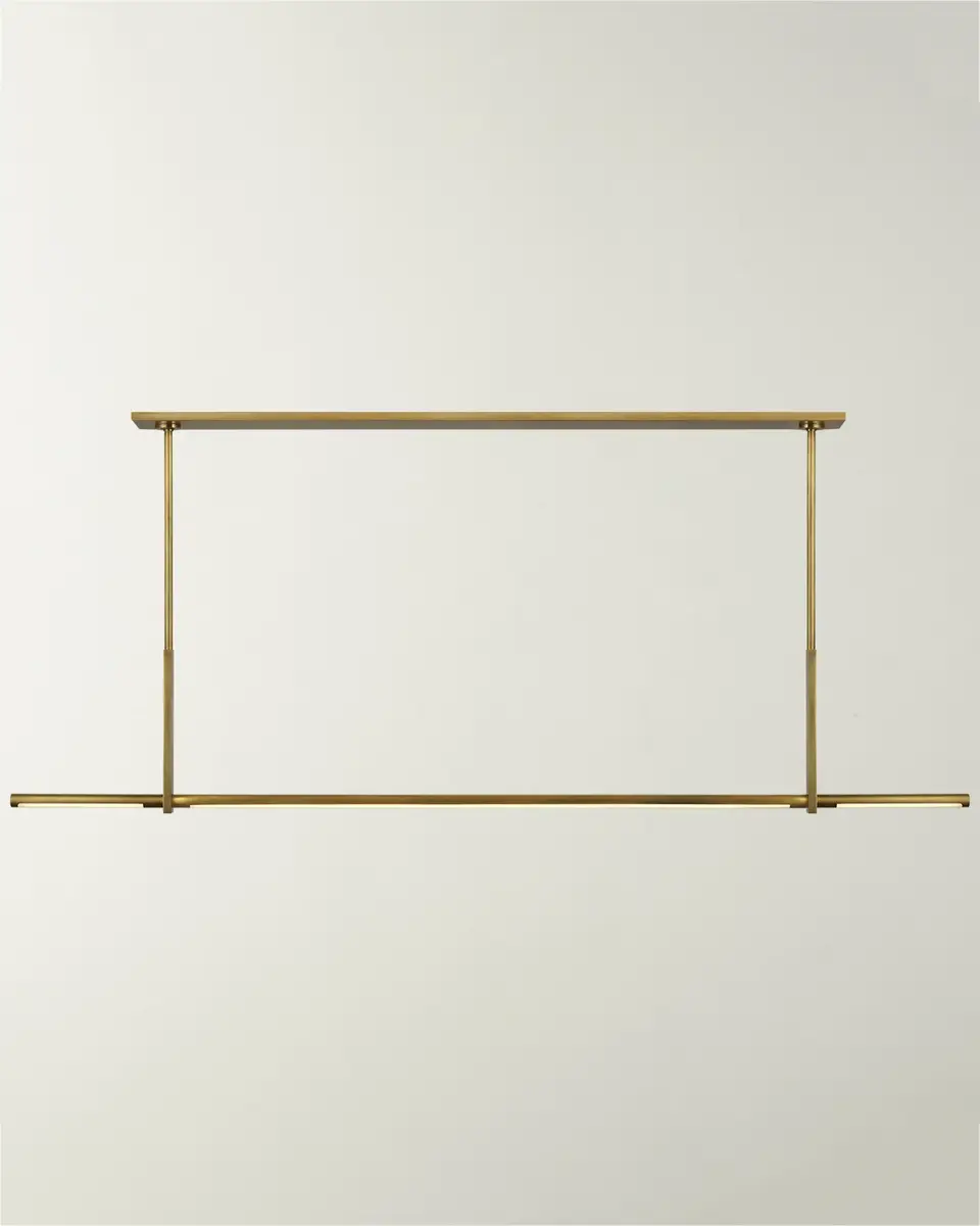 Visual Comfort Signature Axis Large Linear Pendant By Kelly Wearstler | Thumbnail 3 Visual Comfort Signature Axis Large Linear Pendant By Kelly Wearstler | Thumbnail 3