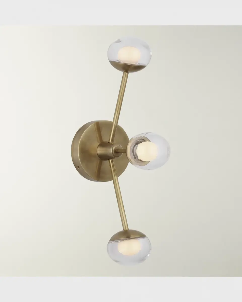 Visual Comfort Signature Alloway 19" Triple Linear Sconce By Kate Spade New York | Thumbnail 2 Visual Comfort Signature Alloway 19" Triple Linear Sconce By Kate Spade New York | Thumbnail 2