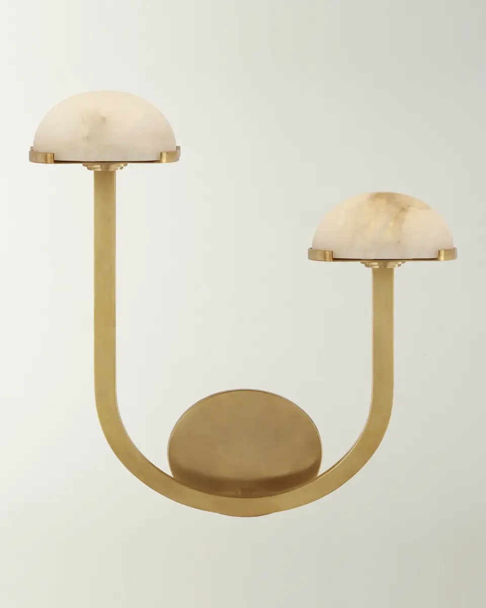 Visual Comfort Signature Pedra 15" Asymmetrical Right Sconce By Kelly Wearstler | Thumbnail 2 Visual Comfort Signature Pedra 15" Asymmetrical Right Sconce By Kelly Wearstler | Thumbnail 2