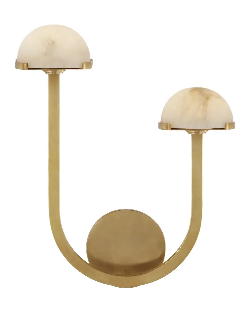 Visual Comfort Signature Pedra 15" Asymmetrical Right Sconce By Kelly Wearstler