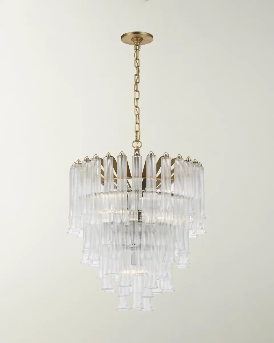 Visual Comfort Signature Lorelei Small Waterfall Chandelier By Julie Neill | Thumbnail 2