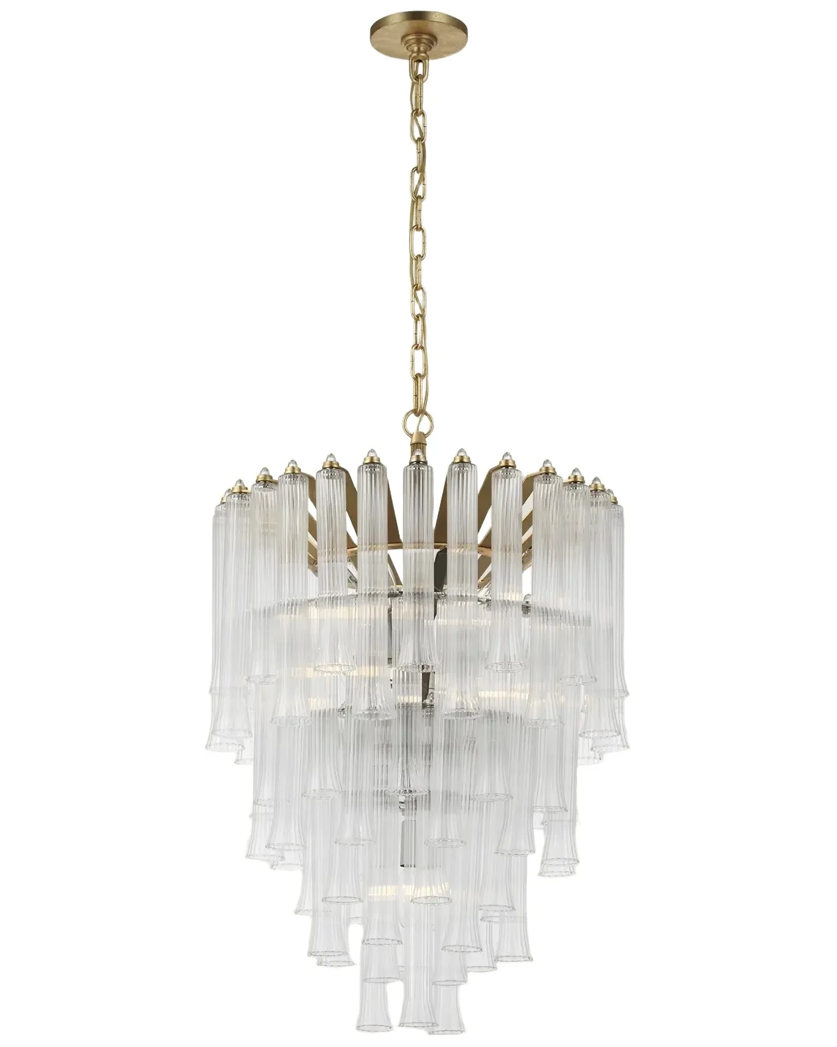 Visual Comfort Signature Lorelei Small Waterfall Chandelier By Julie Neill