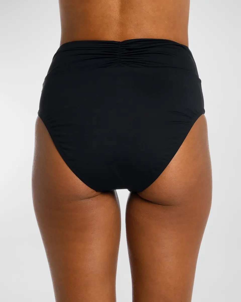 La Blanca High-Waisted Bikini Bottoms | Thumbnail 2