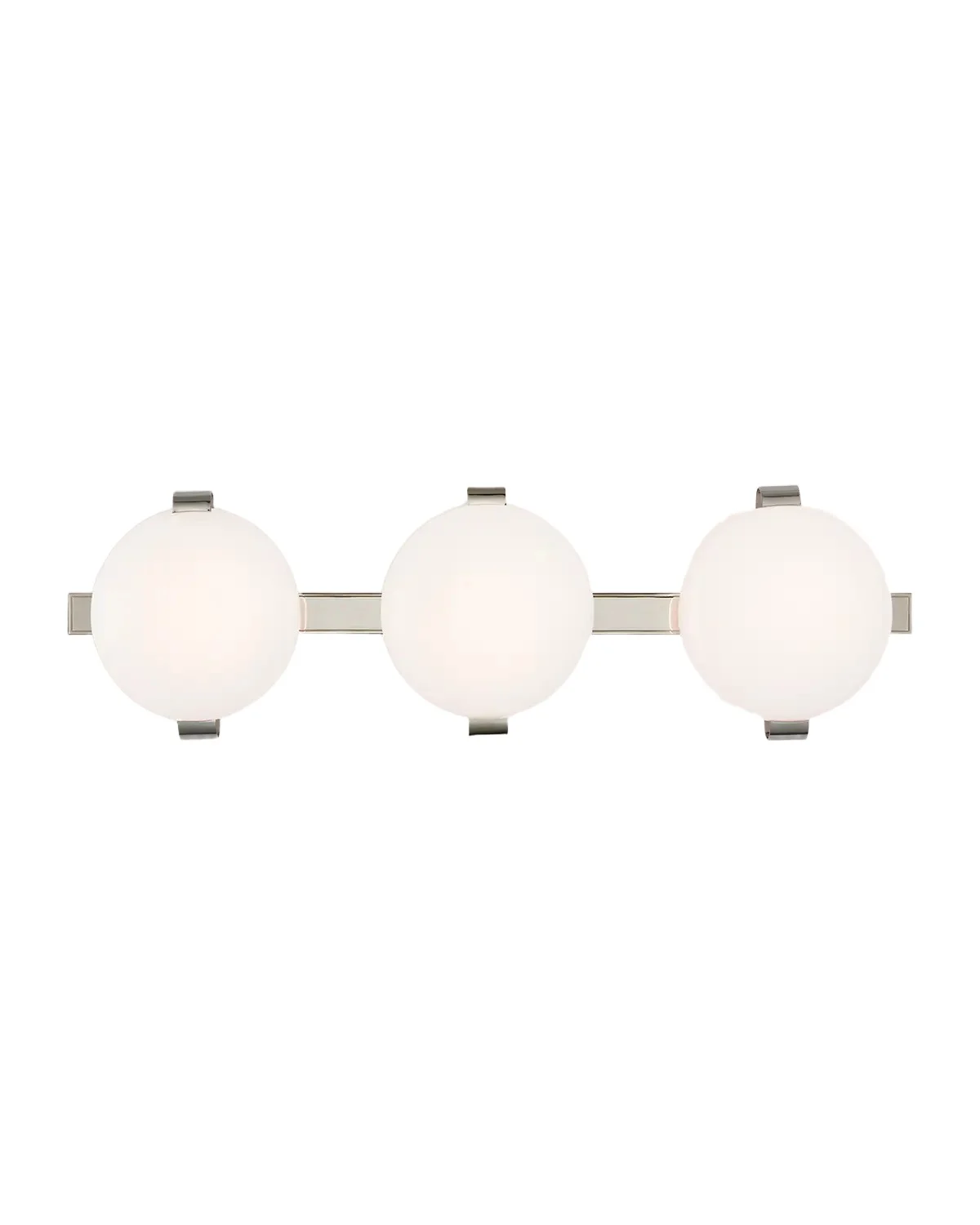 Visual Comfort Signature Marisol 28" Bath Bar in Polished Nickel by Champilamaud