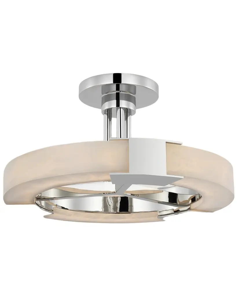 Visual Comfort Signature Covet Medium Ring Semi-Flush Mount by Julie Neill | Image 1 Visual Comfort Signature Covet Medium Ring Semi-Flush Mount by Julie Neill | Image 1