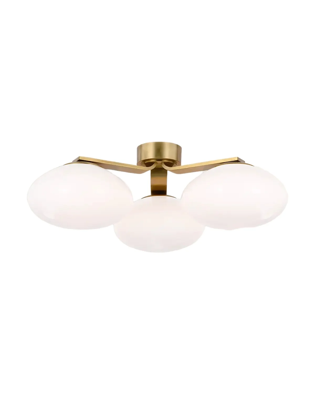 Visual Comfort Signature Marisol XL 3-Light Triple Flush Mount by Chapman & Myers - 27"
