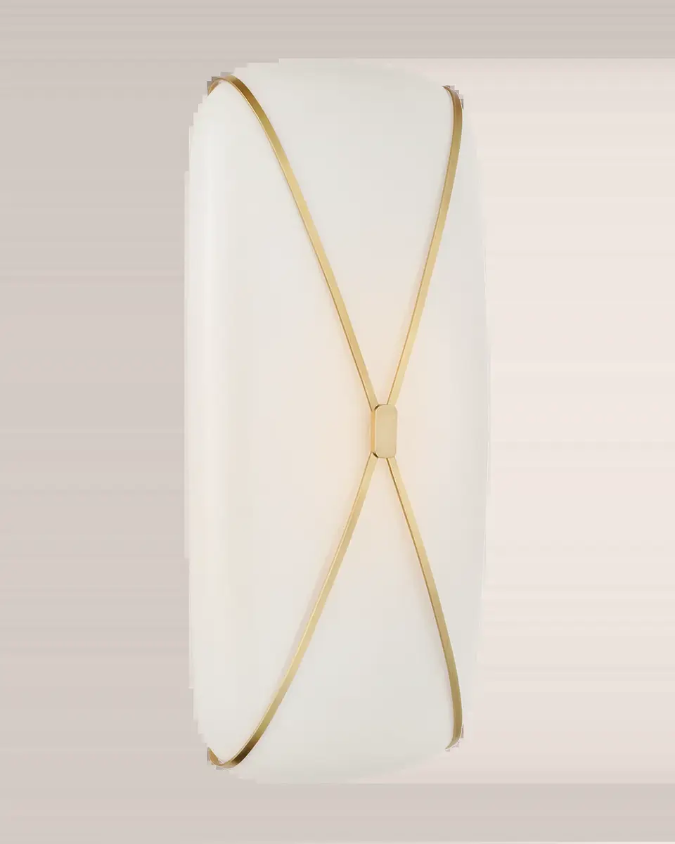 Visual Comfort Signature Fondant 24" Linear Bath Sconce in Soft Brass | Thumbnail 2