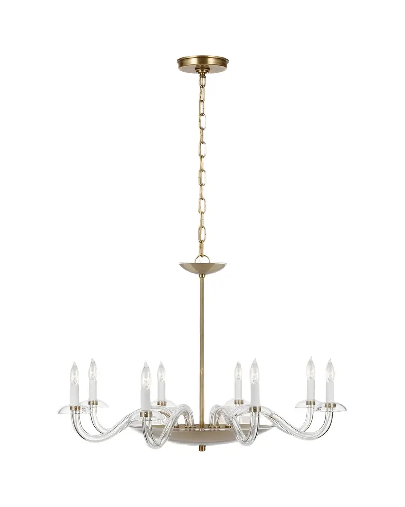 Visual Comfort Signature Brigitte Large Chandelier by Paloma Contreras | Image 1 Visual Comfort Signature Brigitte Large Chandelier by Paloma Contreras | Image 1