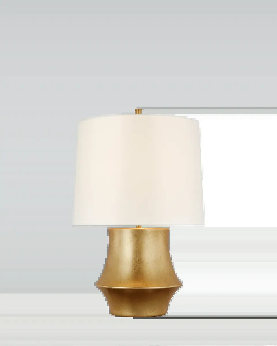 Visual Comfort Signature Lakmos Small Gild Table Lamp by AERIN - 19.5" | Thumbnail 2 Visual Comfort Signature Lakmos Small Gild Table Lamp by AERIN - 19.5" | Thumbnail 2