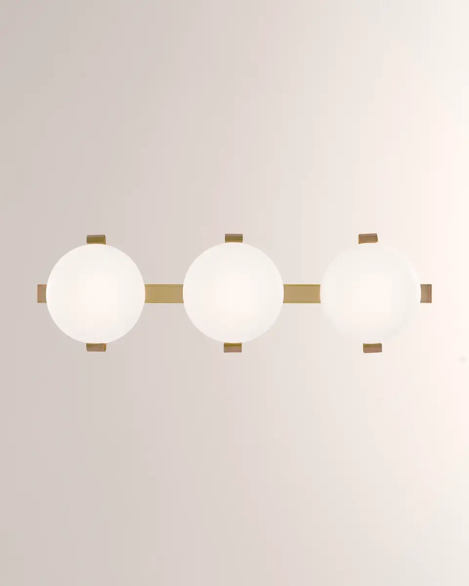 Visual Comfort Signature Marisol 28" Bath Bar in Soft Brass by Champilamaud | Thumbnail 3 Visual Comfort Signature Marisol 28" Bath Bar in Soft Brass by Champilamaud | Thumbnail 3
