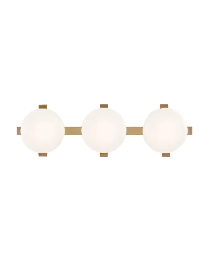 Visual Comfort Signature Marisol 28" Bath Bar in Soft Brass by Champilamaud | Image 1 Visual Comfort Signature Marisol 28" Bath Bar in Soft Brass by Champilamaud | Image 1