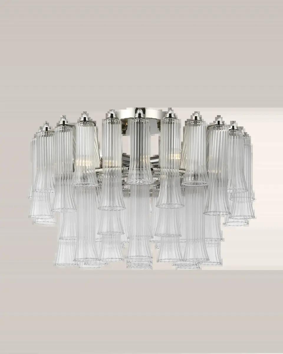 Visual Comfort Signature Lorelei 18" Semi-Flush Mount by Julie Neill | Thumbnail 2 Visual Comfort Signature Lorelei 18" Semi-Flush Mount by Julie Neill | Thumbnail 2