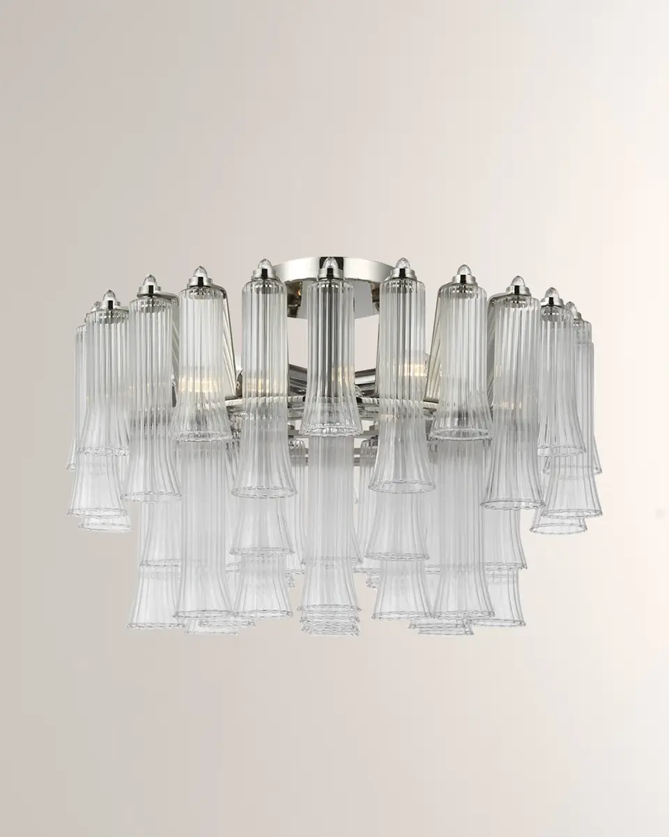 Visual Comfort Signature Lorelei 18" Semi-Flush Mount by Julie Neill | Thumbnail 3 Visual Comfort Signature Lorelei 18" Semi-Flush Mount by Julie Neill | Thumbnail 3