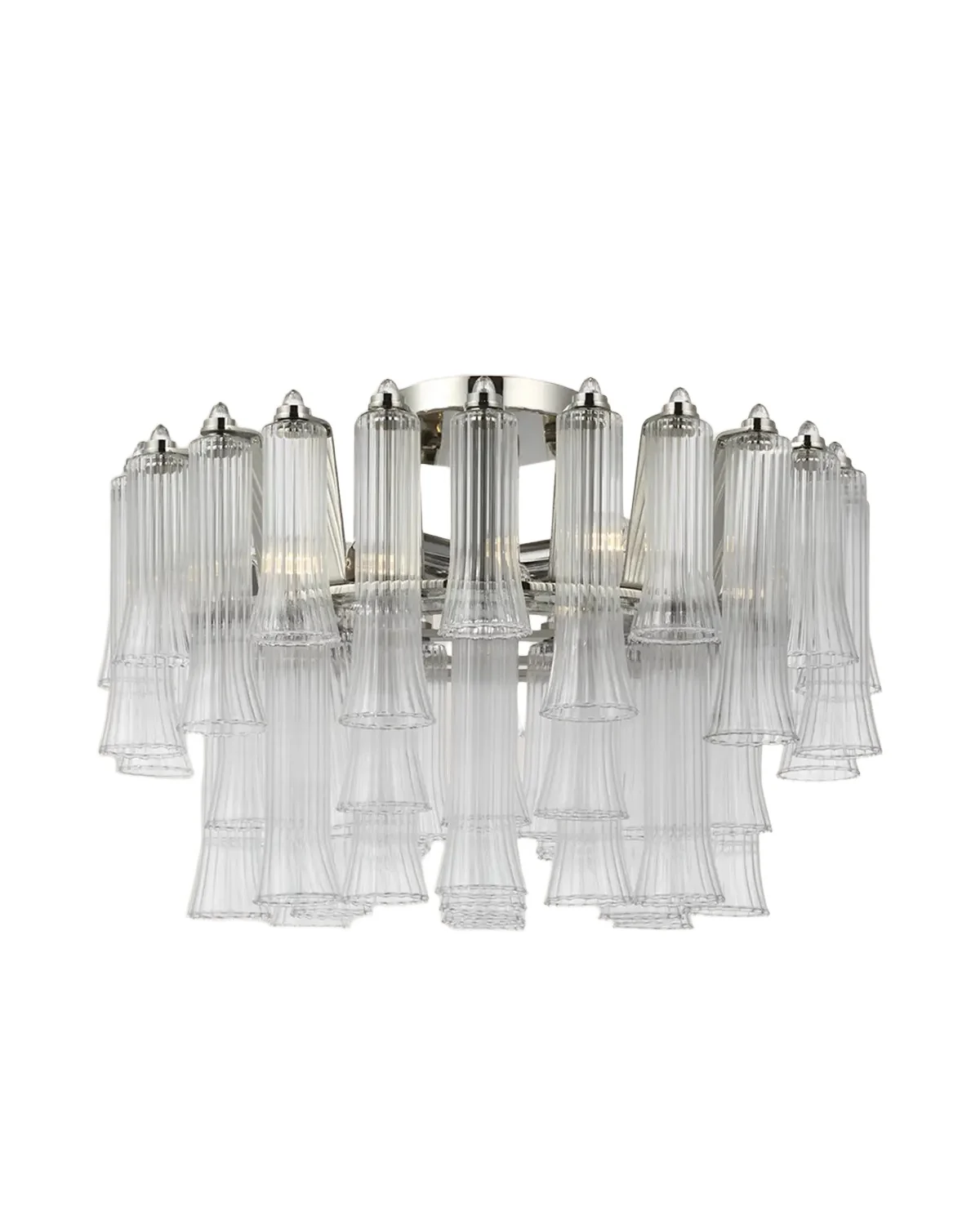 Visual Comfort Signature Lorelei 18" Semi-Flush Mount by Julie Neill