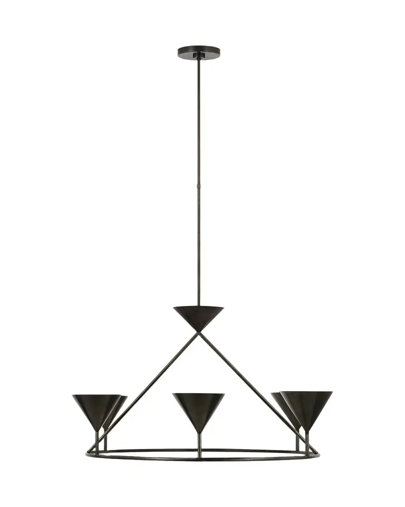 Visual Comfort Signature Orsay Large Ring Chandelier by Paloma Contreras | Image 1 Visual Comfort Signature Orsay Large Ring Chandelier by Paloma Contreras | Image 1