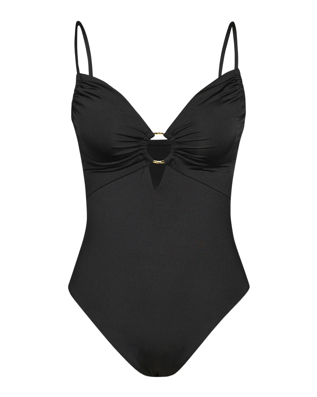 Solid Sweetheart One-Piece Swimsuit Solid Sweetheart One-Piece Swimsuit