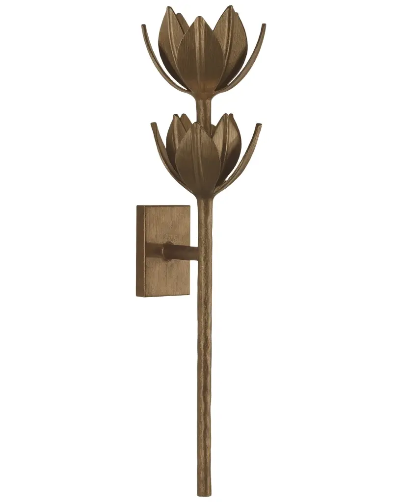 Visual Comfort Signature Alberto Two-Tier Sconce by Julie Neill | Image 1 Visual Comfort Signature Alberto Two-Tier Sconce by Julie Neill | Image 1