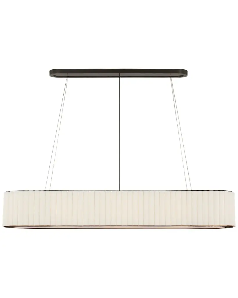 Visual Comfort Signature Palati 54" 8-Light Linear Chandelier by Ian K. Fowler