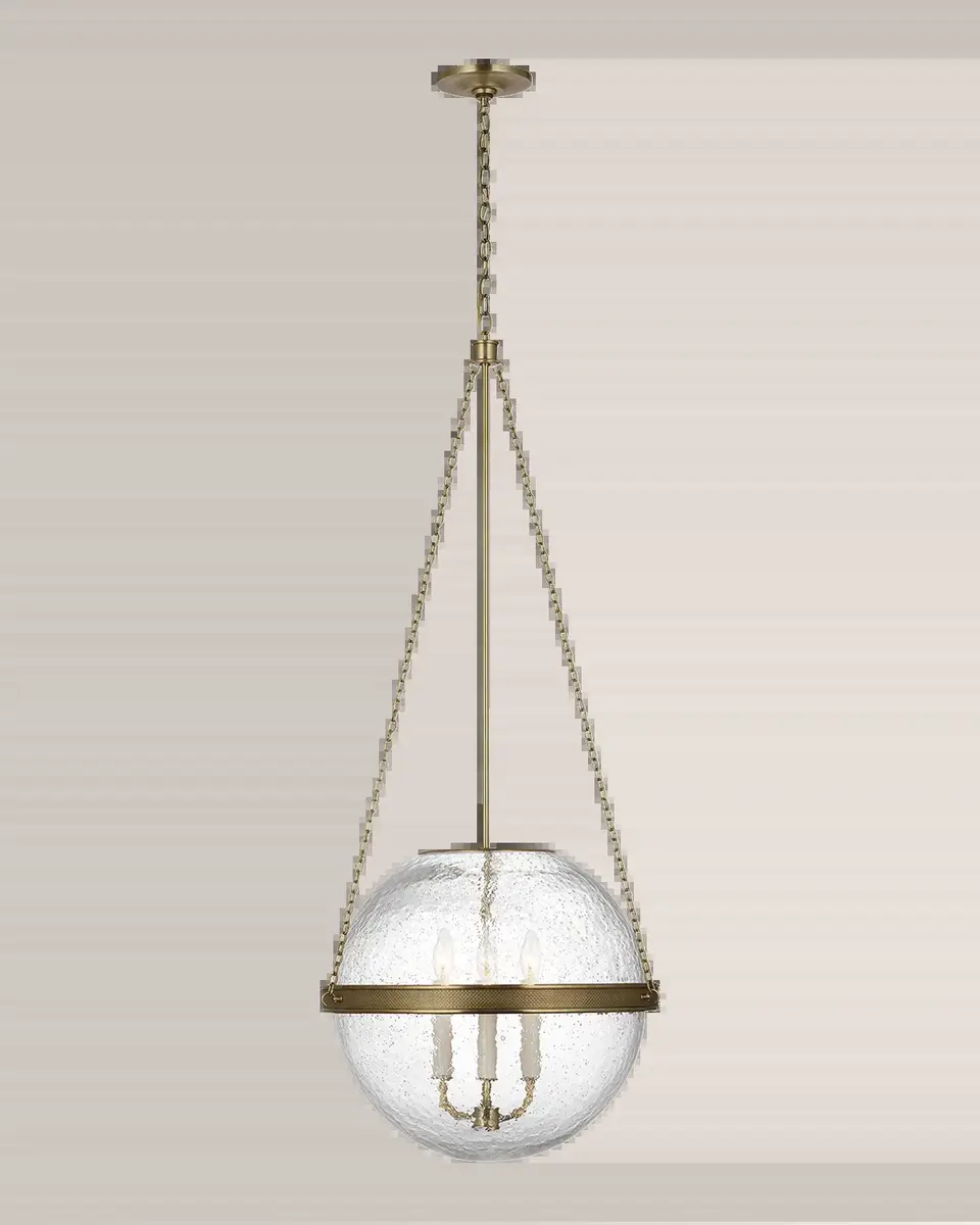 Visual Comfort Signature Reese Globe Pendant Light by Marie Flanigan | Thumbnail 2 Visual Comfort Signature Reese Globe Pendant Light by Marie Flanigan | Thumbnail 2