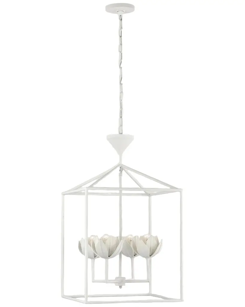 Visual Comfort Signature Alberto 18" Open Cage Lantern by Julie Neill