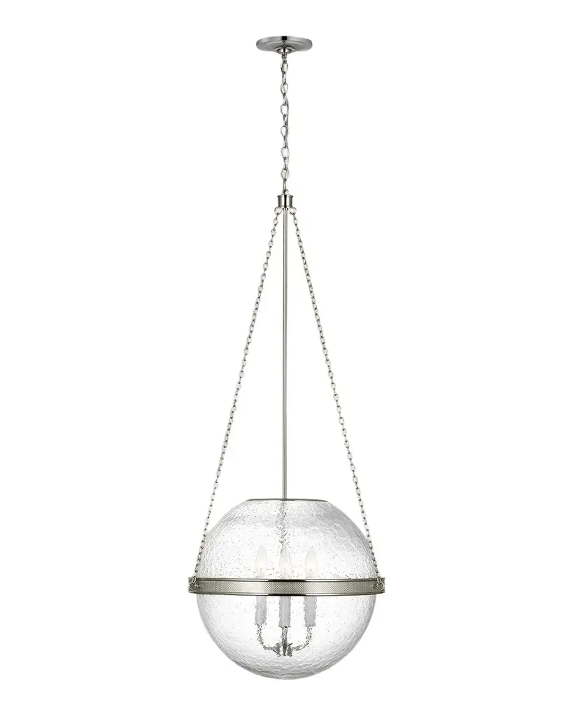 Visual Comfort Signature Reese Globe Pendant Light by Marie Flanigan
