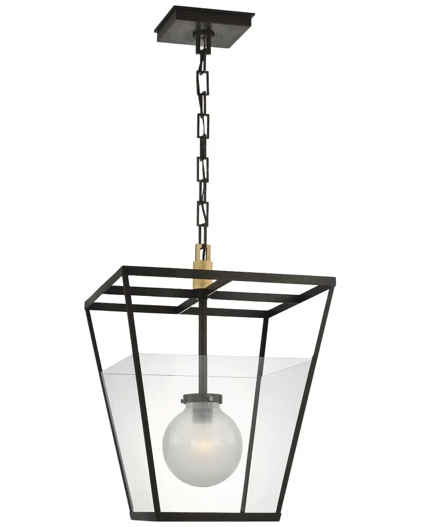 Visual Comfort Signature Illume 18" Warm Iron Lantern by Ray Booth