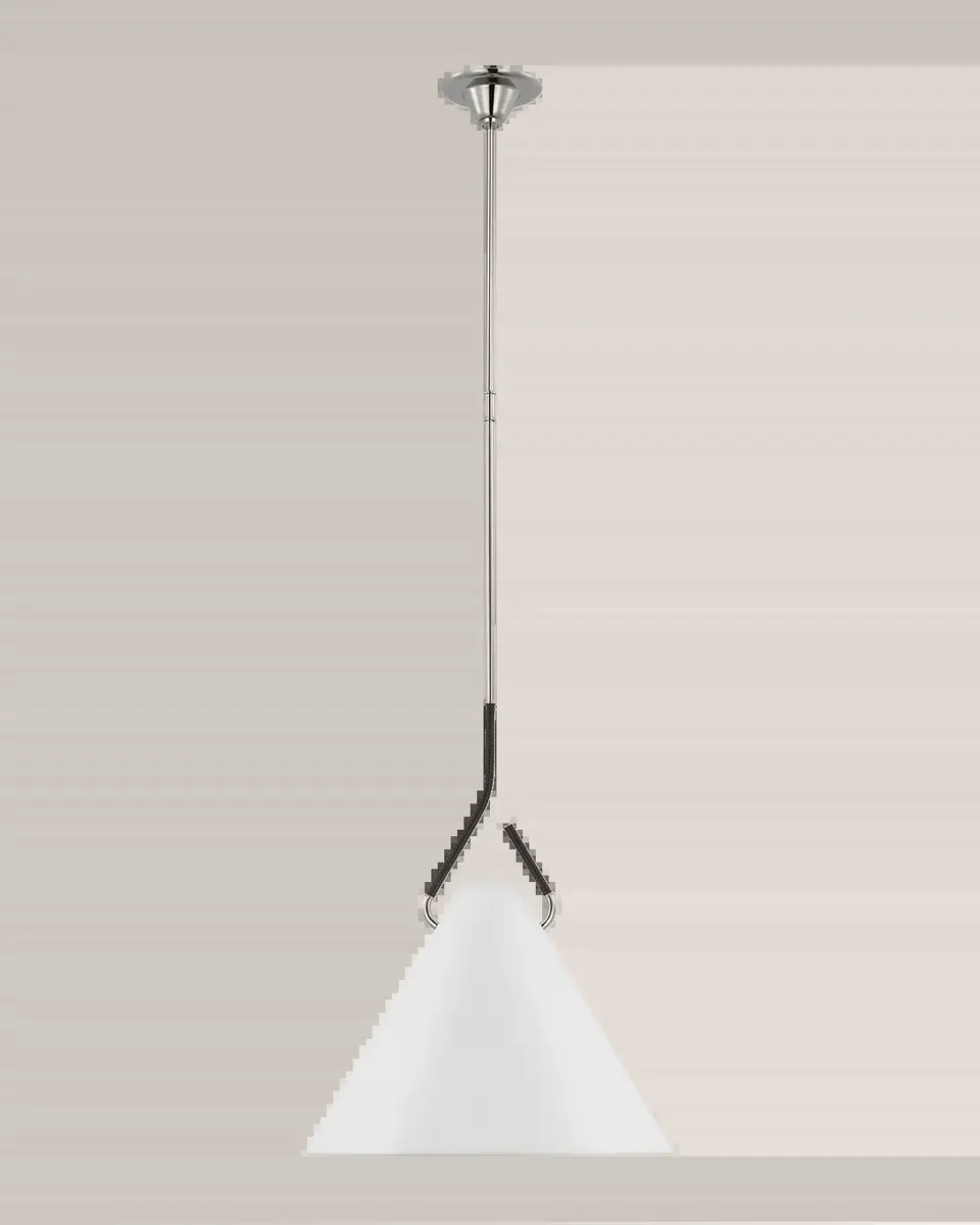 Visual Comfort Signature Laken 19" Pendant Light by Amber Lewis | Thumbnail 2