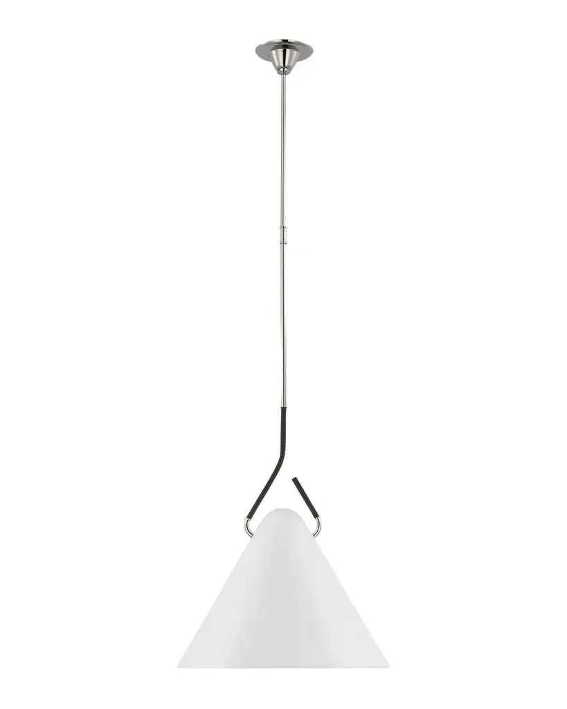 Visual Comfort Signature Laken 19" Pendant Light by Amber Lewis