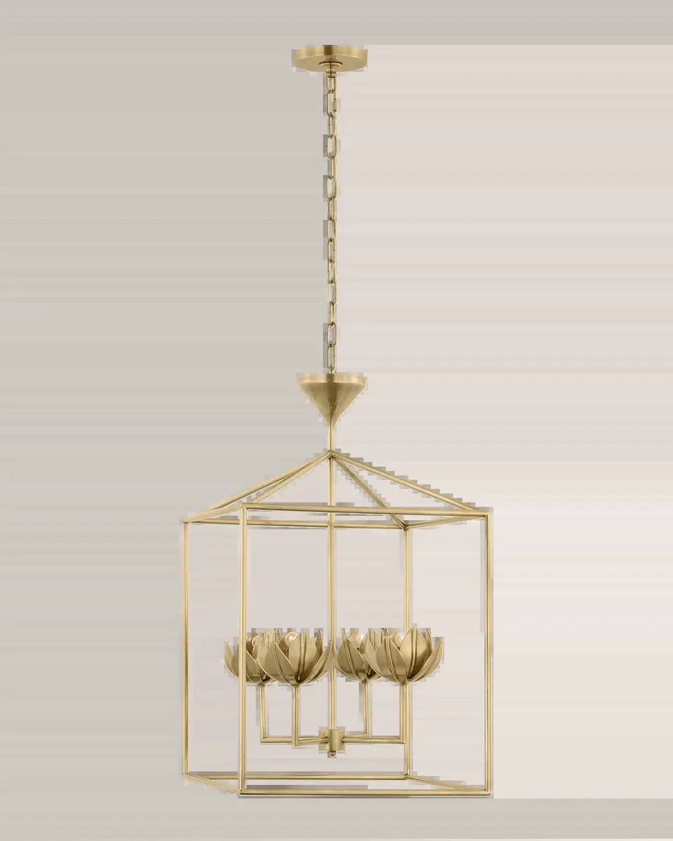 Visual Comfort Signature Alberto Open Cage 18" Lantern by Julie Neill | Thumbnail 2 Visual Comfort Signature Alberto Open Cage 18" Lantern by Julie Neill | Thumbnail 2